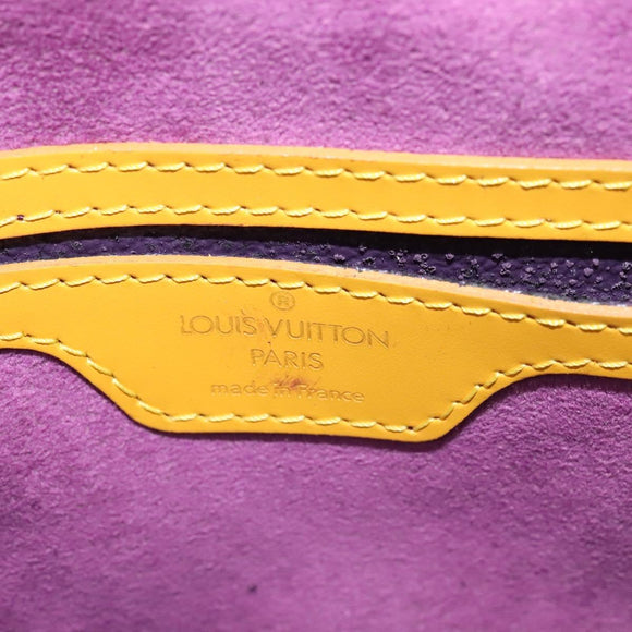 LOUIS VUITTON Epi Mabillon Backpack Yellow M52239 LV Auth 138422