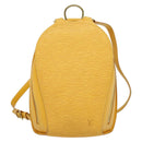LOUIS VUITTON Epi Mabillon Backpack Yellow M52239 LV Auth 138422-13