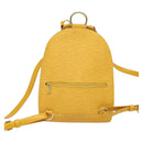 LOUIS VUITTON Epi Mabillon Backpack Yellow M52239 LV Auth 138422-2