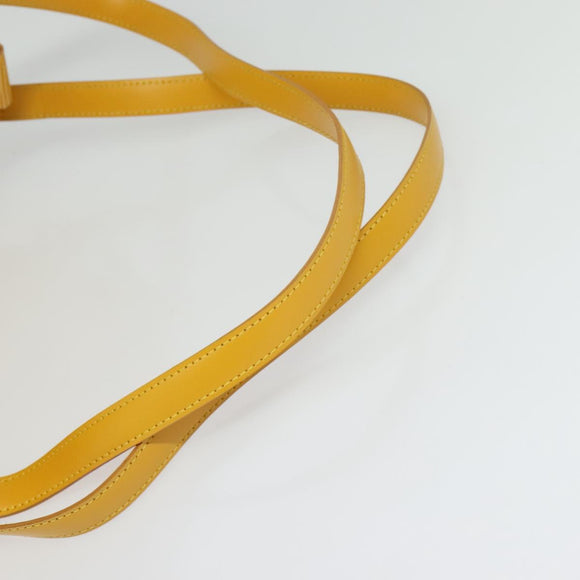 LOUIS VUITTON Epi Mabillon Backpack Yellow M52239 LV Auth 138422