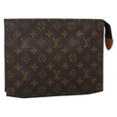 LOUIS VUITTON Monogram Poche Toilette 26 Pouch M47542 LV Auth 138426-1