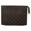 LOUIS VUITTON Monogram Poche Toilette 26 Pouch M47542 LV Auth 138426-13