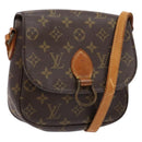 LOUIS VUITTON Monogram Saint Cloud MM Shoulder Bag M51243 LV Auth 138428-1