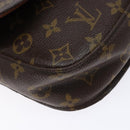 LOUIS VUITTON Monogram Saint Cloud MM Shoulder Bag M51243 LV Auth 138428-12