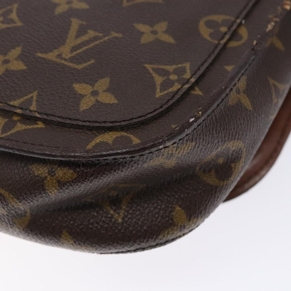 LOUIS VUITTON Monogram Saint Cloud MM Shoulder Bag M51243 LV Auth 138428