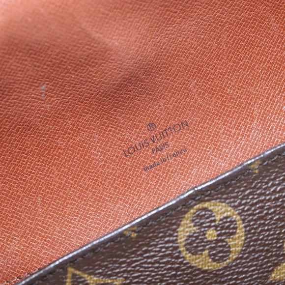 LOUIS VUITTON Monogram Saint Cloud MM Shoulder Bag M51243 LV Auth 138428