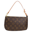 LOUIS VUITTON Monogram Pochette Accessoires Pouch M51980 LV Auth 138432V-1