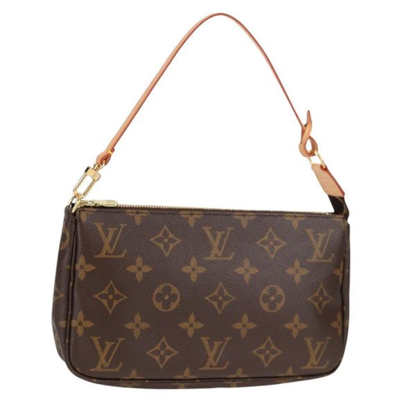 LOUIS VUITTON Monogram Pochette Accessoires Pouch M51980 LV Auth 138432V
