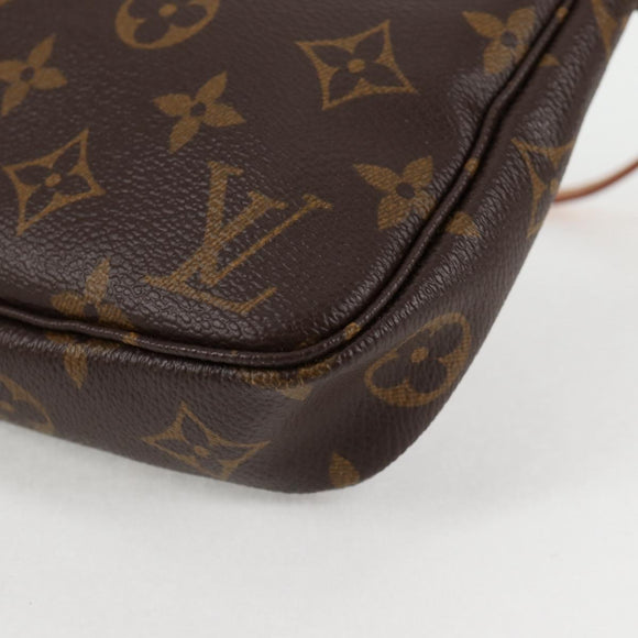LOUIS VUITTON Monogram Pochette Accessoires Pouch M51980 LV Auth 138432V
