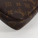 LOUIS VUITTON Monogram Pochette Accessoires Pouch M51980 LV Auth 138432V-12