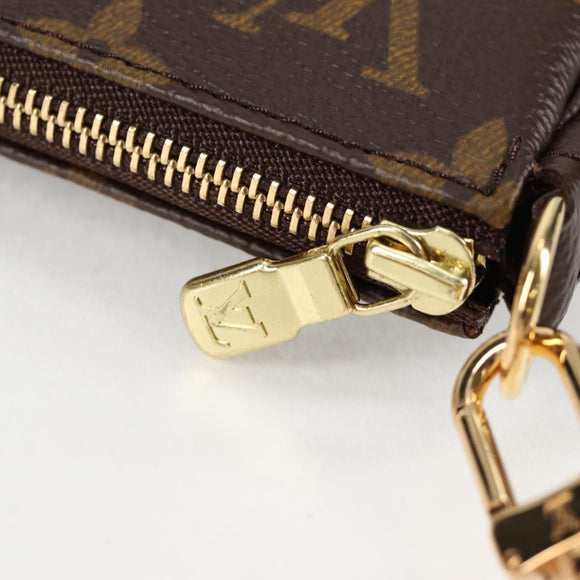 LOUIS VUITTON Monogram Pochette Accessoires Pouch M51980 LV Auth 138432V
