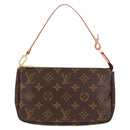 LOUIS VUITTON Monogram Pochette Accessoires Pouch M51980 LV Auth 138432V-2
