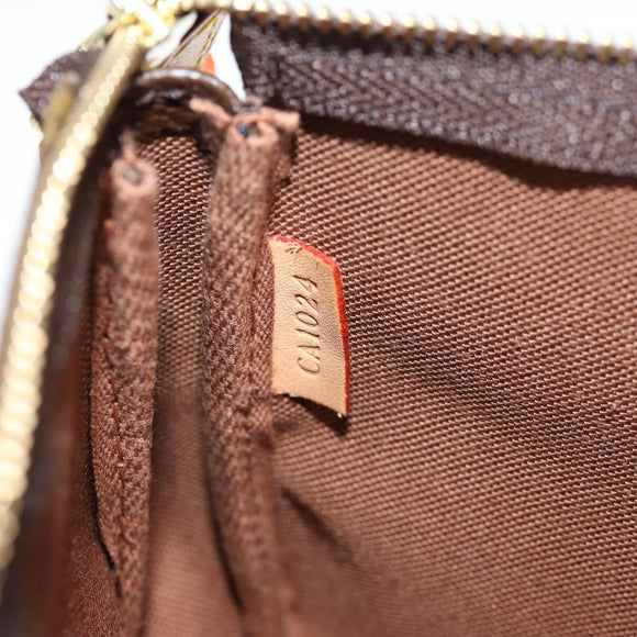 LOUIS VUITTON Monogram Pochette Accessoires Pouch M51980 LV Auth 138432V