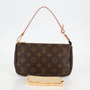 LOUIS VUITTON Monogram Pochette Accessoires Pouch M51980 LV Auth 138432V-22