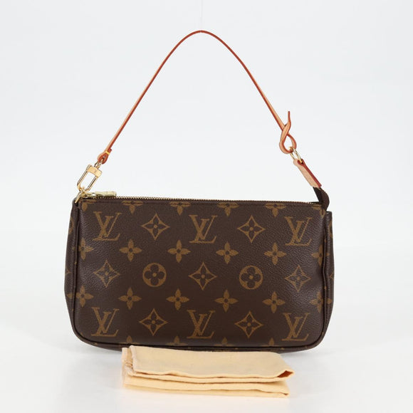 LOUIS VUITTON Monogram Pochette Accessoires Pouch M51980 LV Auth 138432V