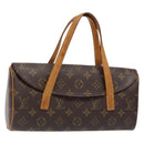 LOUIS VUITTON Monogram Sonatine Hand Bag M51902 LV Auth 138433-1