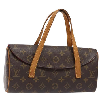 LOUIS VUITTON Monogram Sonatine Hand Bag M51902 LV Auth 138433