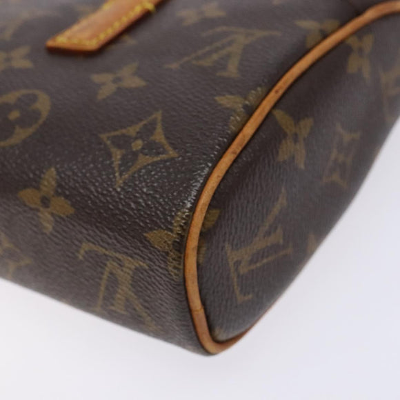 LOUIS VUITTON Monogram Sonatine Hand Bag M51902 LV Auth 138433