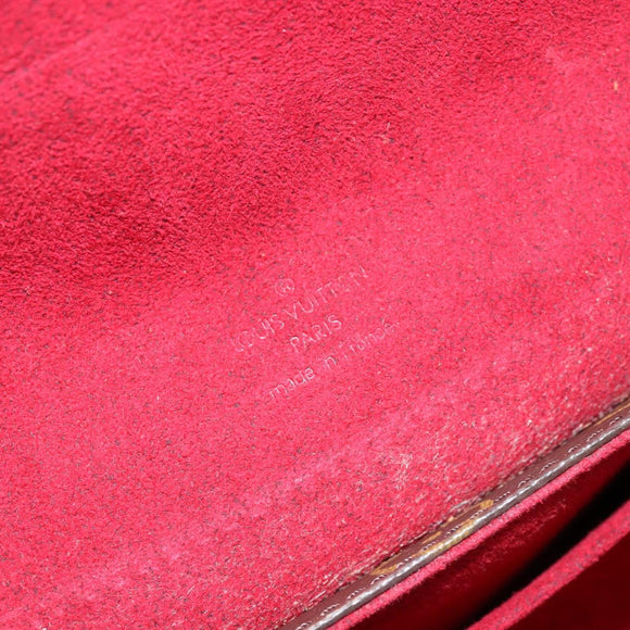 LOUIS VUITTON Monogram Sonatine Hand Bag M51902 LV Auth 138433