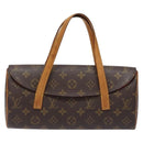 LOUIS VUITTON Monogram Sonatine Hand Bag M51902 LV Auth 138433-13