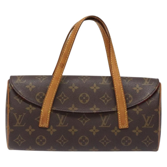 LOUIS VUITTON Monogram Sonatine Hand Bag M51902 LV Auth 138433