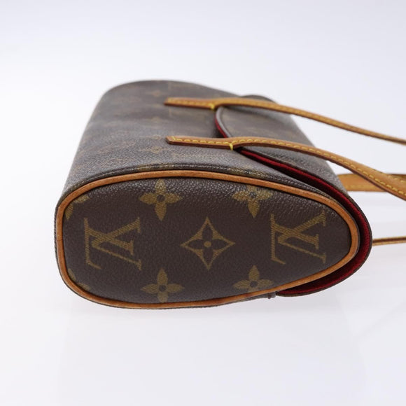 LOUIS VUITTON Monogram Sonatine Hand Bag M51902 LV Auth 138433