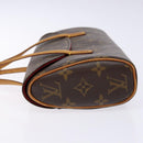 LOUIS VUITTON Monogram Sonatine Hand Bag M51902 LV Auth 138433-4