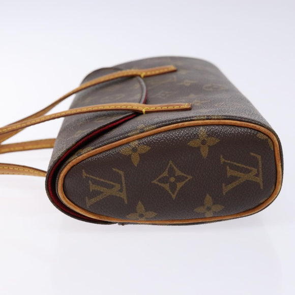LOUIS VUITTON Monogram Sonatine Hand Bag M51902 LV Auth 138433