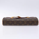 LOUIS VUITTON Monogram Sonatine Hand Bag M51902 LV Auth 138433-5