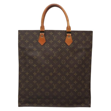 LOUIS VUITTON Monogram Sac Plat Hand Bag M51140 LV Auth 138439 - 0