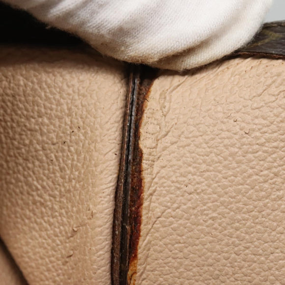 LOUIS VUITTON Monogram Sac Plat Hand Bag M51140 LV Auth 138440