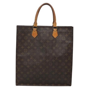 LOUIS VUITTON Monogram Sac Plat Hand Bag M51140 LV Auth 138440 - 0