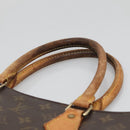 LOUIS VUITTON Monogram Sac Plat Hand Bag M51140 LV Auth 138440-8