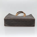 LOUIS VUITTON Monogram Sac Plat Hand Bag M51140 LV Auth 138440-5