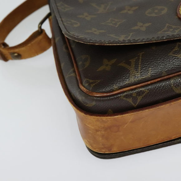 LOUIS VUITTON Monogram Cartouchiere GM Shoulder Bag M51252 LV Auth 138441