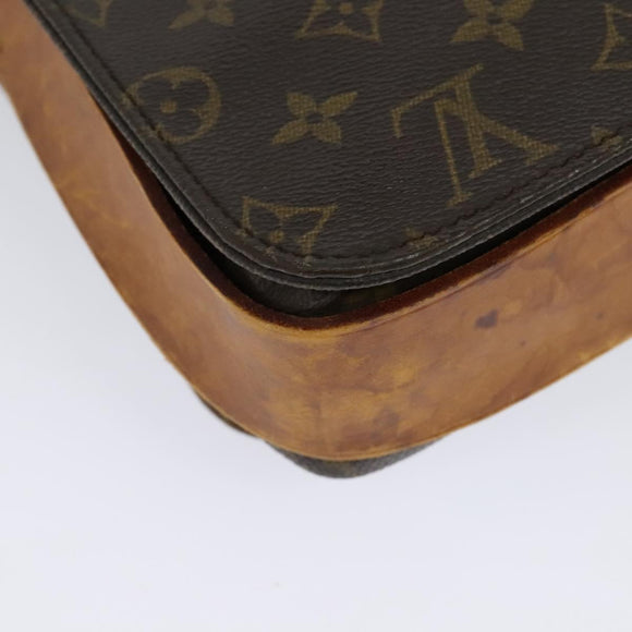 LOUIS VUITTON Monogram Cartouchiere GM Shoulder Bag M51252 LV Auth 138441