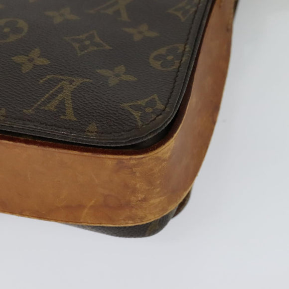 LOUIS VUITTON Monogram Cartouchiere GM Shoulder Bag M51252 LV Auth 138441