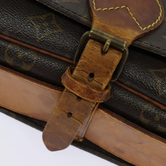 LOUIS VUITTON Monogram Cartouchiere GM Shoulder Bag M51252 LV Auth 138441