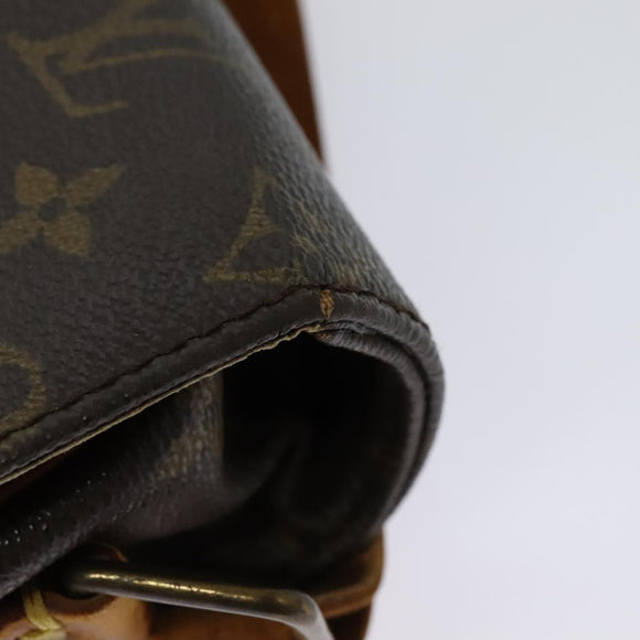 LOUIS VUITTON Monogram Cartouchiere GM Shoulder Bag M51252 LV Auth 138441