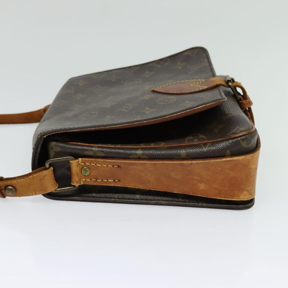 LOUIS VUITTON Monogram Cartouchiere GM Shoulder Bag M51252 LV Auth 138441