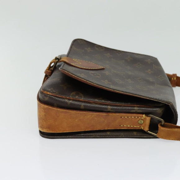 LOUIS VUITTON Monogram Cartouchiere GM Shoulder Bag M51252 LV Auth 138441