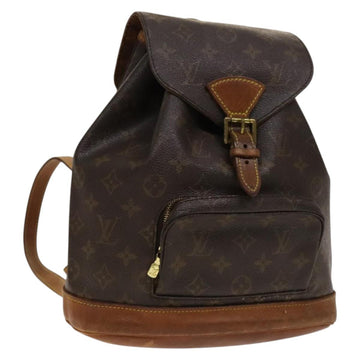 LOUIS VUITTON Monogram Montsouris MM Backpack M51136 LV Auth 138444
