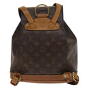 LOUIS VUITTON Monogram Montsouris MM Backpack M51136 LV Auth 138444-2