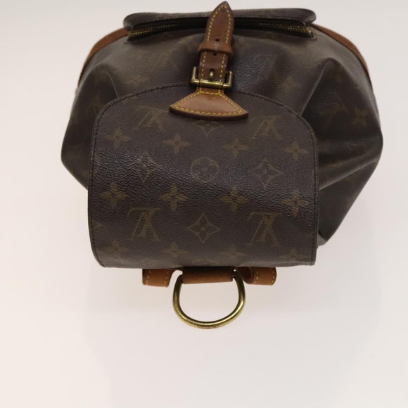 LOUIS VUITTON Monogram Montsouris MM Backpack M51136 LV Auth 138444