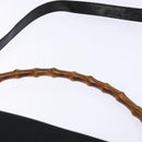 GUCCI Bamboo Hand Bag Nylon 2way Black Silver 000 2404 0509 Auth 138453-14