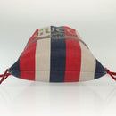 GUCCI Backpack Canvas Blue Red 473872 Auth 138454-10