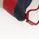 GUCCI Backpack Canvas Blue Red 473872 Auth 138454-14