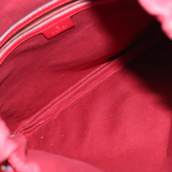 GUCCI Backpack Canvas Blue Red 473872 Auth 138454