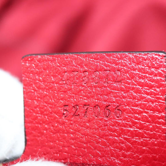 GUCCI Backpack Canvas Blue Red 473872 Auth 138454