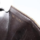 CELINE C Sulky Shoulder Bag PVC Beige Gold Auth 138455-21